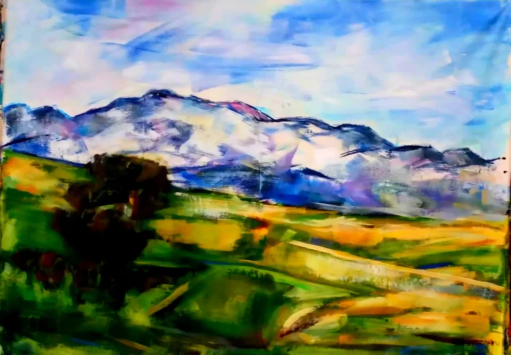 13 View from Fota Village Paint