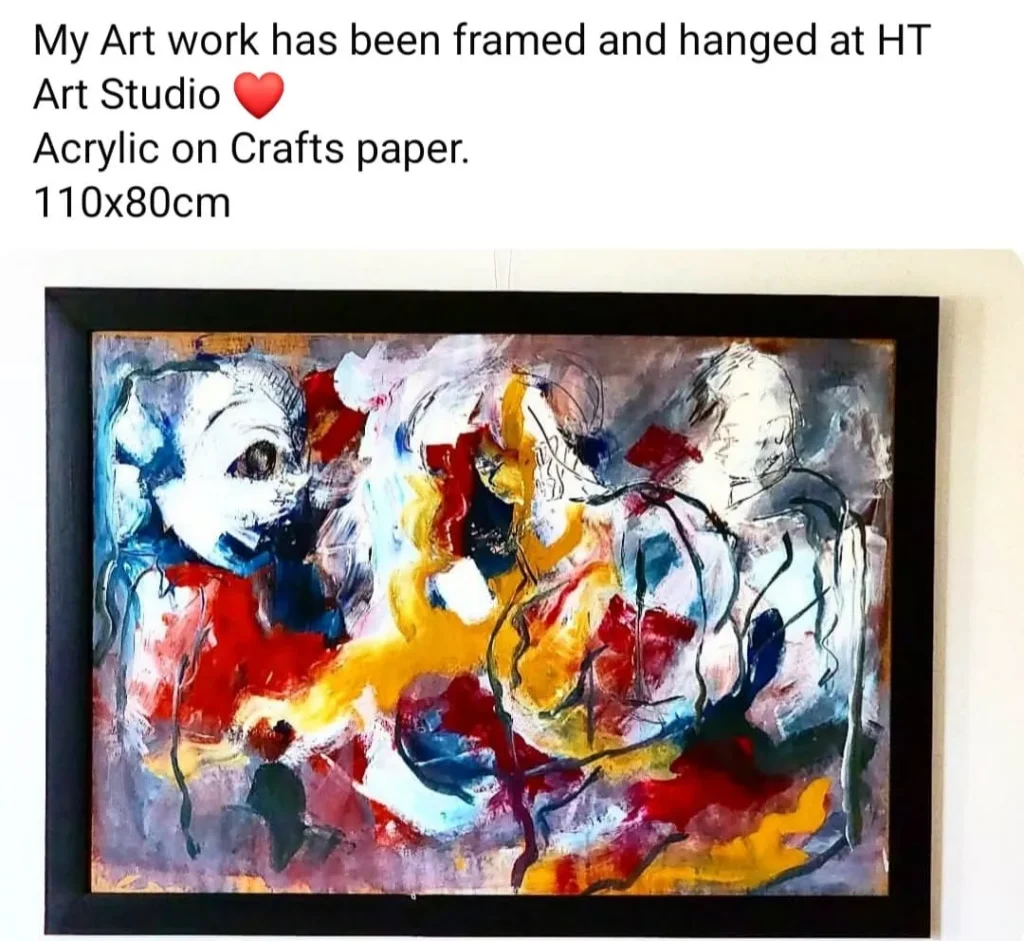 54 Abstract Art Acrylic Crafts Paper Paint