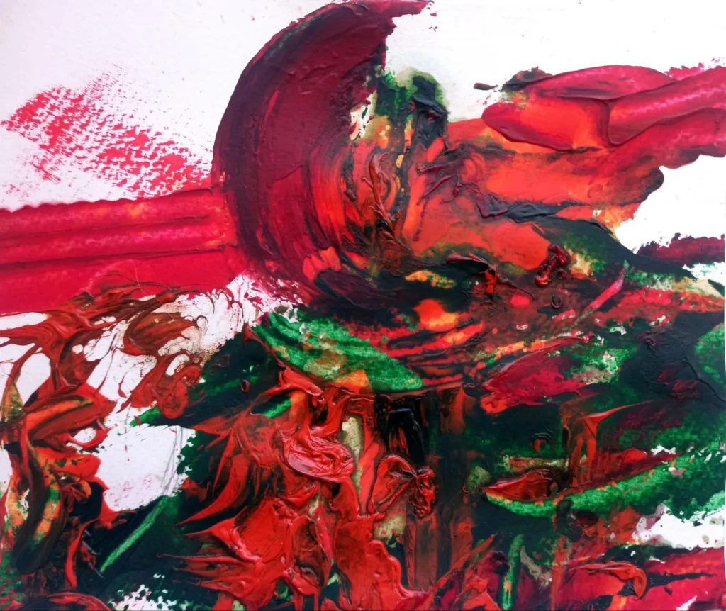 57 Red Mix Paint