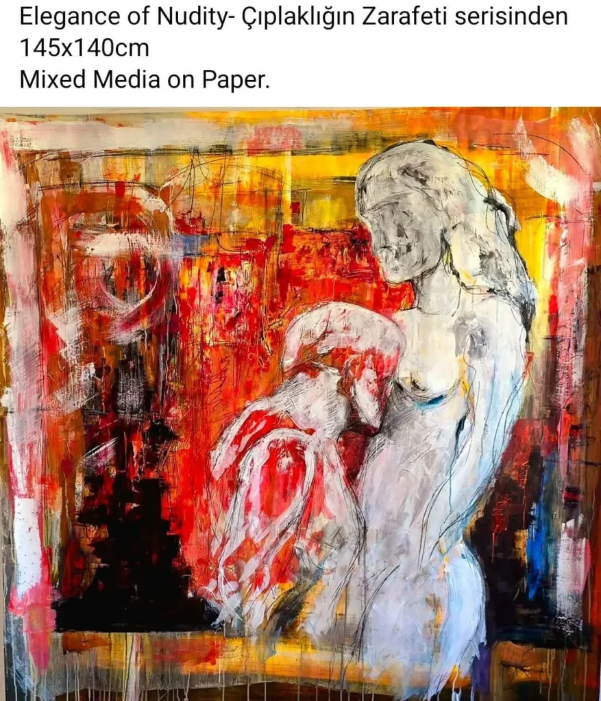 68 Elegance of Nudity a Paint